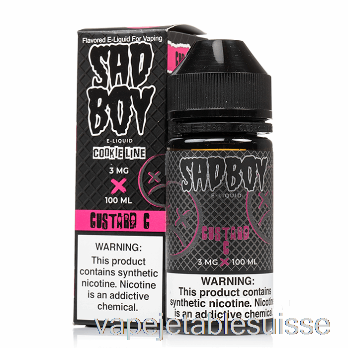 Vape Suisse Biscuit à La Crème - Sadboy - 100ml 0mg